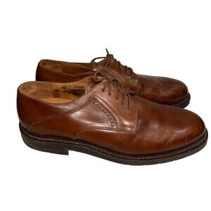 VTG Johnston & Murphy Mens 10.5 Brown Leather Lace-up Shoes 150670 Duralit - EUC Johnston & Murphy | Shoes | Vtg Johnston Murphy Mens 5 Brown  main image 2